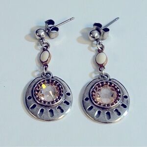 Franck Herval Vintage Silver‎ Earrings